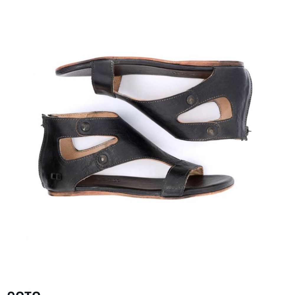 BedStu Soto Black sandals